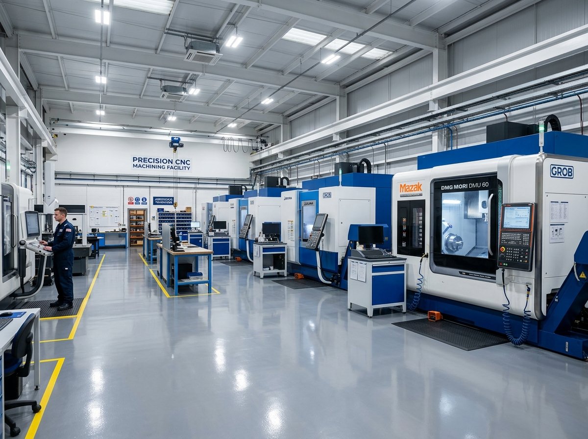 Dentro de las instalaciones de CNC Shop Floor