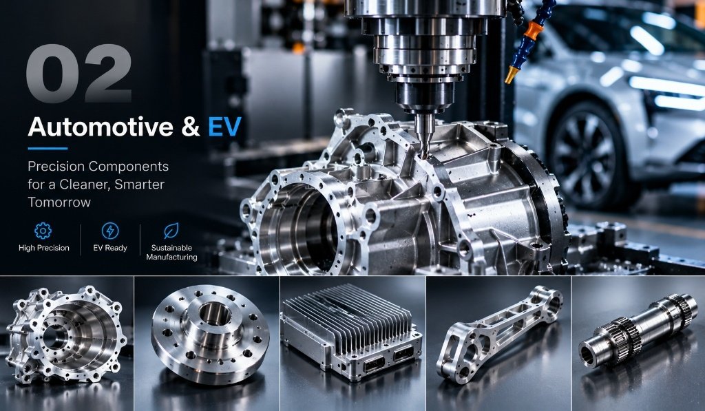 Automotive & EV CNC Machined Components