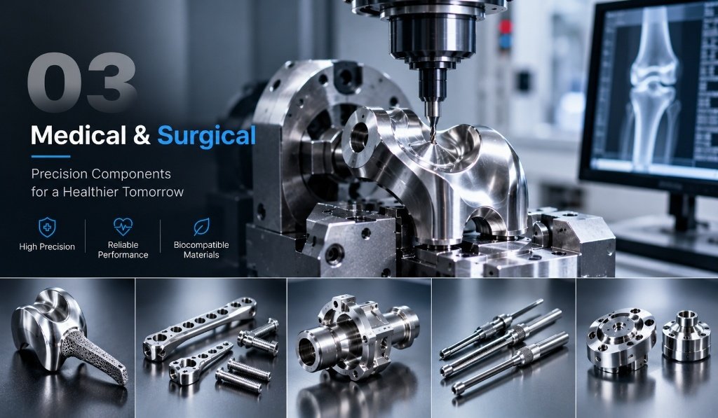 Medical & Surgical Precision Machined Components